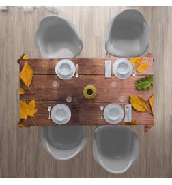 Toalhas de mesa - com folhas de outono