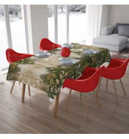 Tischdecken – weihnachtlich und rustikal