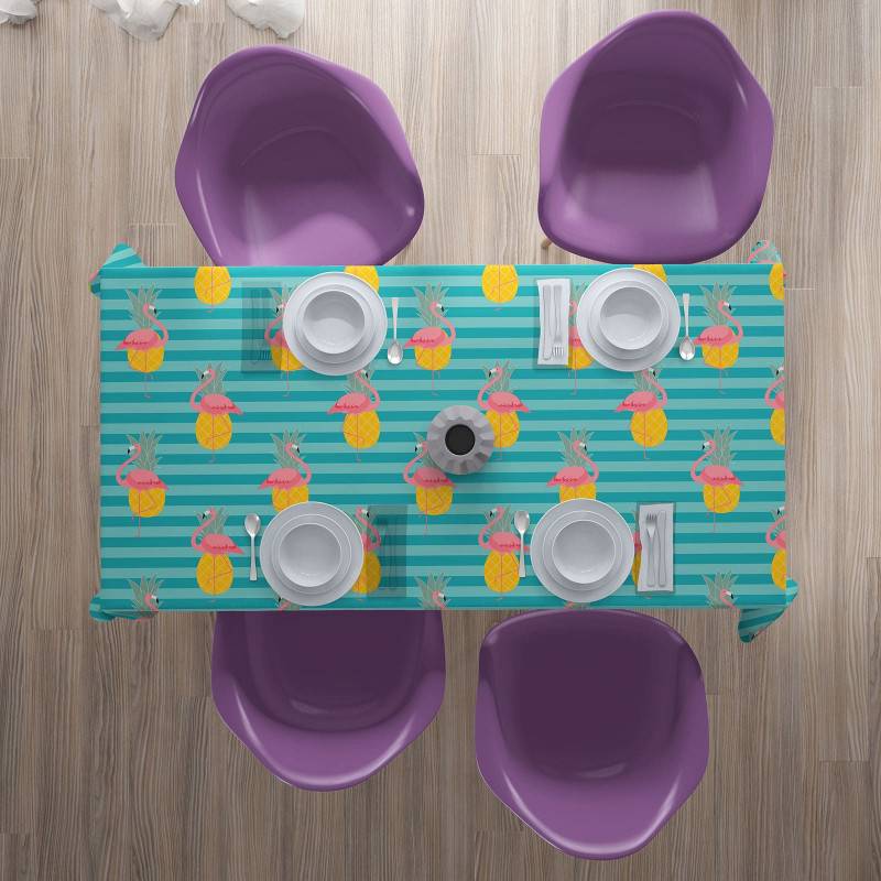 62,00 € Tischdecken – mit Ananas und Flamingos