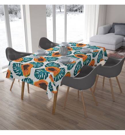 Tischdecken - mit Papaya