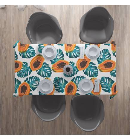 Namizni prti - s papajo