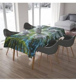 Tablecloths - with green trees