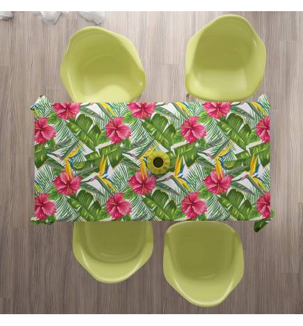 Tischdecken - mit Sterlitzblüten zwischen den Blättern