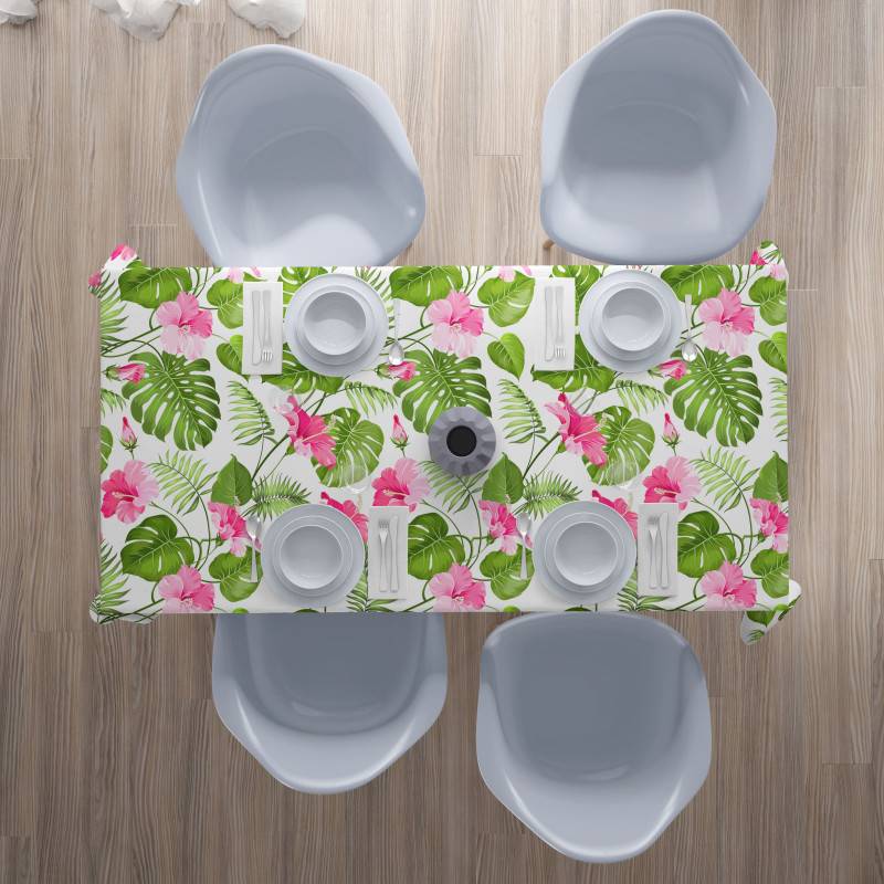 62,00 €Toalhas de mesa - com folhas e flores - com fundo branco 62,00 €Toalhas de mesa - com folhas e flores - com fundo branco