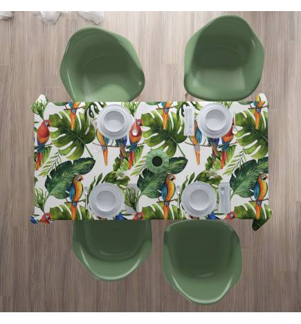 Toalhas de mesa - com papagaios tropicais - ARREDALACASA