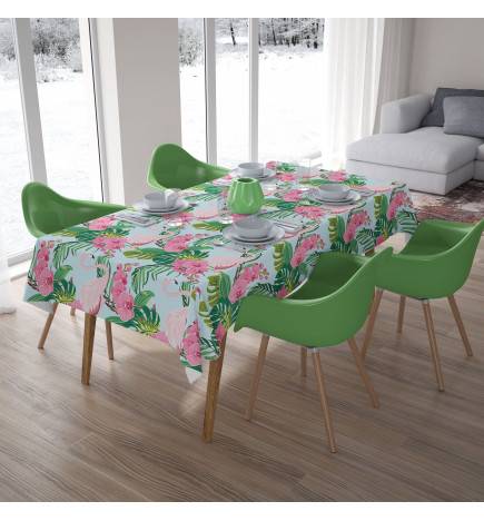 62,00 € Tischdecken - mit rosa Flamingos - ARREDALACASA