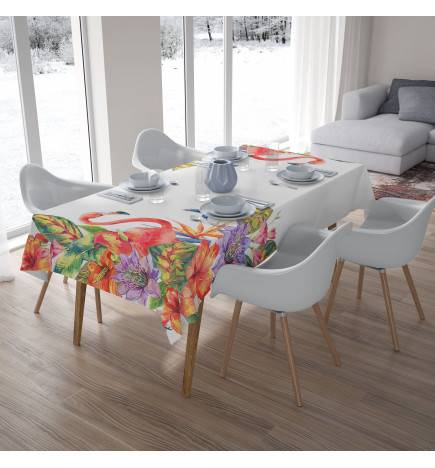 Tablecloths - with tropical flamingos - ARREDALACASA