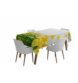 Toalhas de mesa - com flores amarelas no campo - ARREDALACASA
