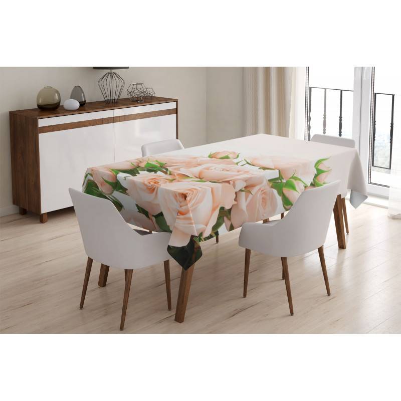 62,00 € Tablecloths - with delicate roses - ARREDALACASA