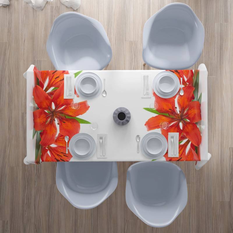 62,00 €Nappes - avec des lys rouges - ARREDALACASA