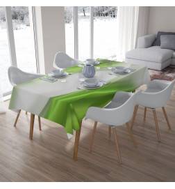 Tischdecken - weiß und grün - ARREDALACASA