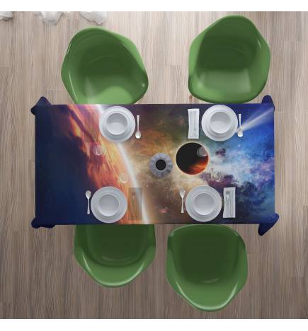 Toalhas de mesa - espaço com planetas - ARREDALACASA