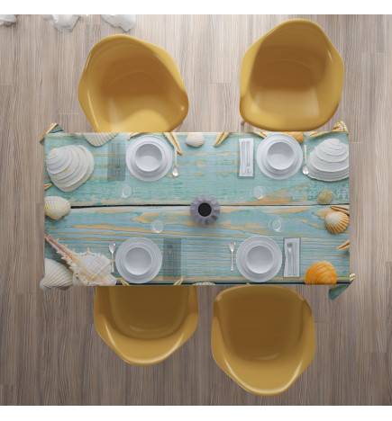 Namizni prti - s školjkami in morskimi zvezdami