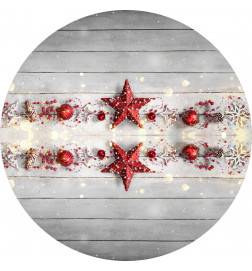 Toalhas de mesa redondas - Natal com estrelas - ARREDALACASA