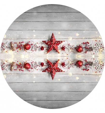 Toalhas de mesa redondas - Natal com estrelas - ARREDALACASA