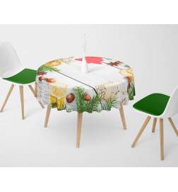 Round tablecloths - Christmas with fruit - ARREDALACASA
