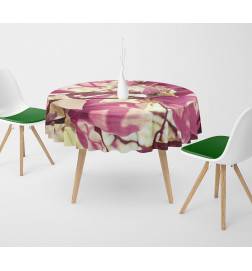 Toalhas de mesa redondas - com magnólias rosa - ARREDALACASA