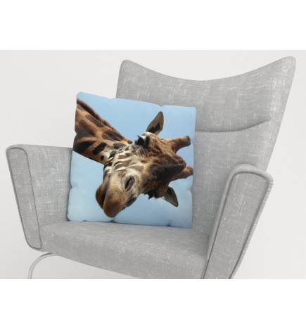 Housses de coussin - avec une girafe - MEUBLER LA MAISON