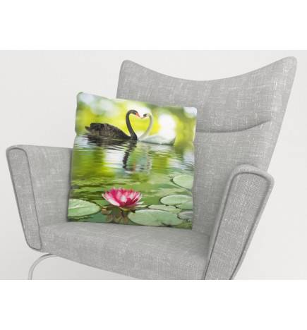 15,00 € Cushion covers - with two swans in love