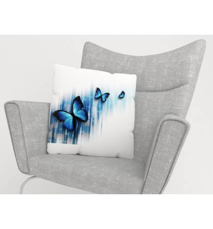 15,00 € Cushion covers - with blue butterflies - ARREDALACASA