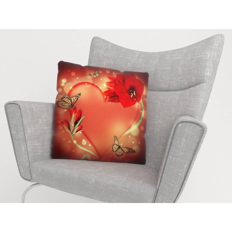 15,00 € Cushion covers - with romantic butterflies