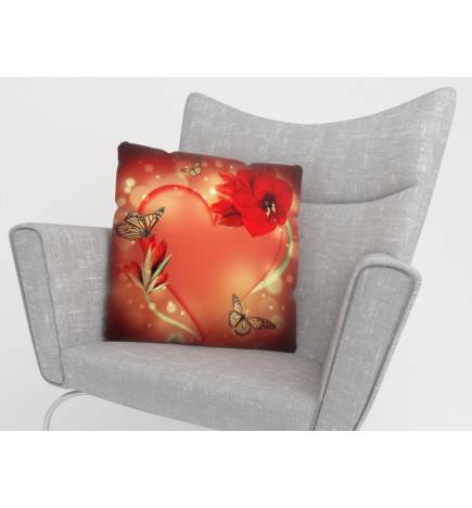 15,00 € Cushion covers - with romantic butterflies