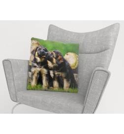 15,00 € Cushion covers - with 2 German Shepherds - HOMEFURNISH