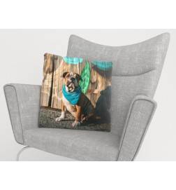 Cushion covers - with a bulldog - FURNISH HOME