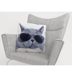 Cushion covers - with a very elegant cat