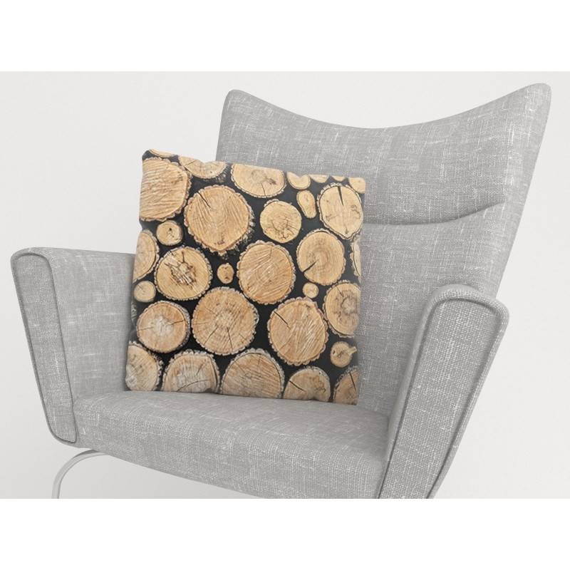 15,00 € Cushion covers - with logs of wood - ARREDALACASA