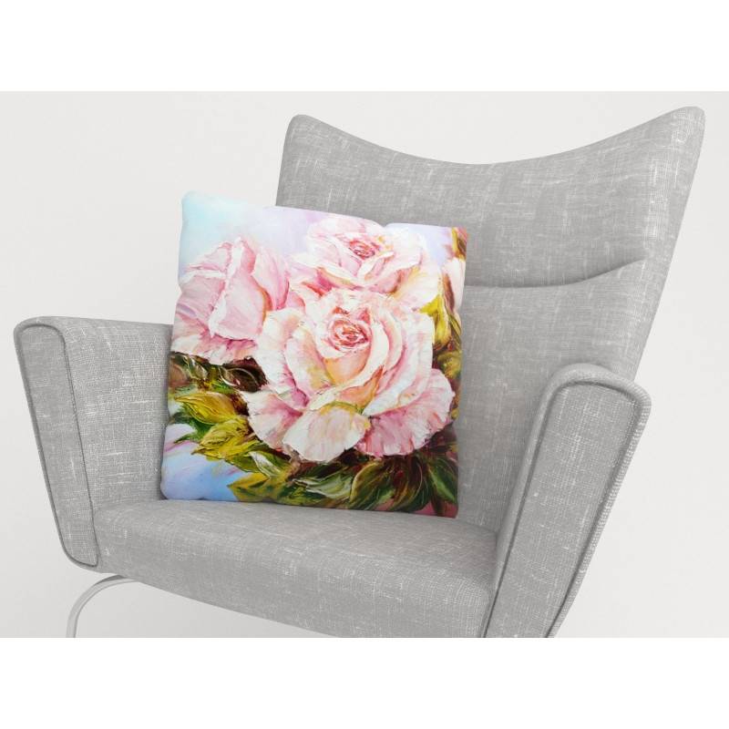 15,00 € Fundas de cojines - con peonias - ARREDALACASA