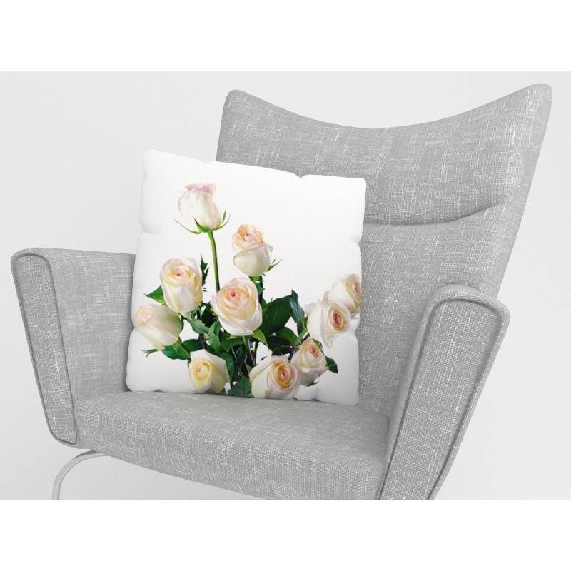 15,00 € Pillow covers - with a bouquet of roses