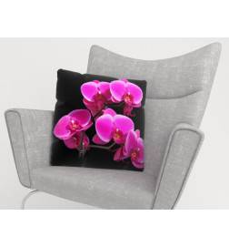 Pagalvėlių užvalkalai - su violetinėmis orchidėja - ARREDALACASA