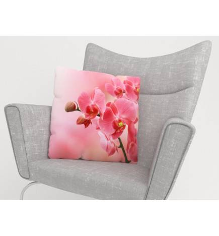 Capas de almofadas - com orquídeas rosa - ARREDALACASA