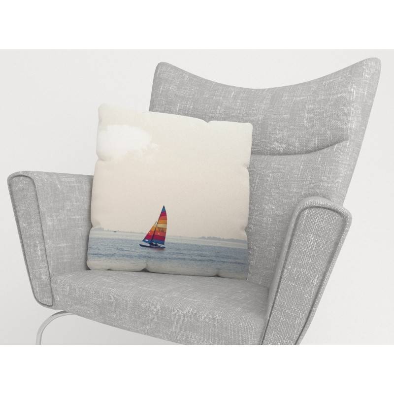 15,00 € Kussenhoezen - met een zeilboot - WONING INRICHTEN