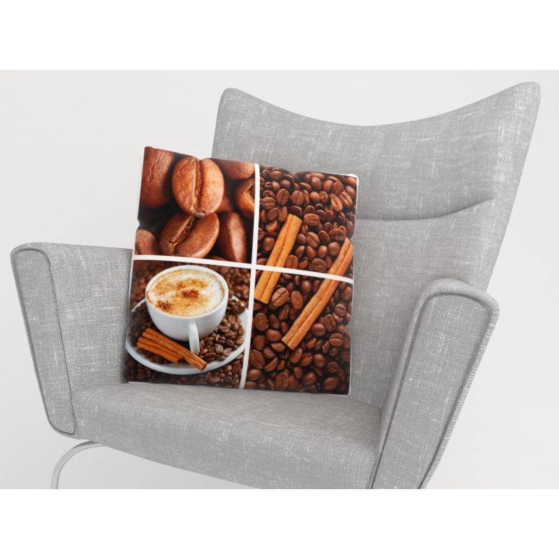 15,00 € Pillow covers - with coffee and cappuccino