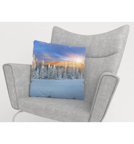 Cushion covers - with snow in the mountains