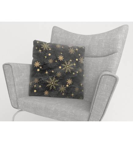 15,00 € Cushion covers - with golden snowflakes