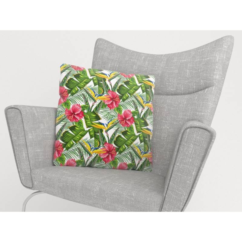15,00 € Cushion covers - with strelitzia flowers - ARREDALACASA