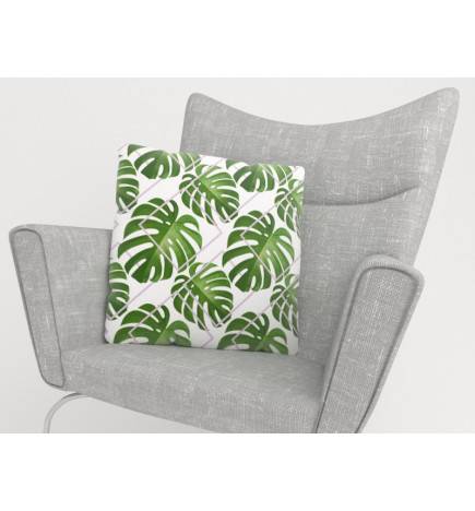 Capas de almofadas - com folhas de palmeira - ARREDALACASA