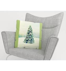 Fundas de almohada - con un árbol de Navidad