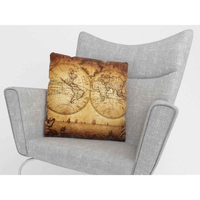 15,00 € Cushion covers - with an antique globe