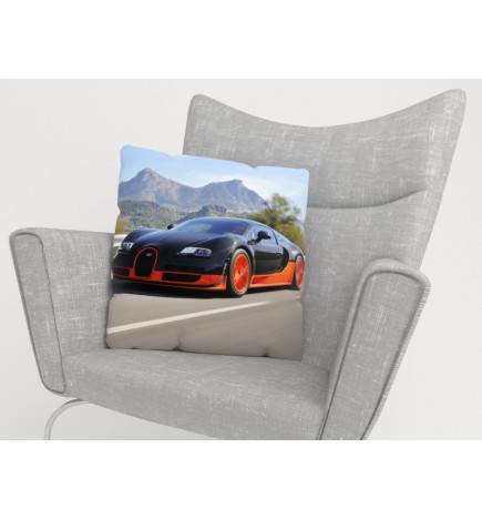 Cushion covers - with a racing Bugatti - FURNISH HOME