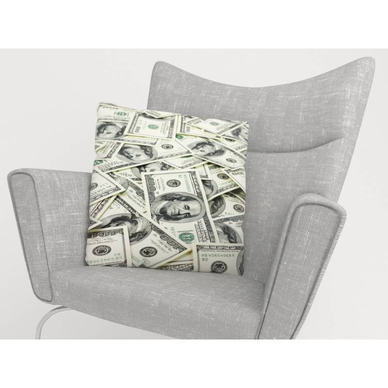 15,00 € Cushion covers - for the rich - with dollars - FURNISH YOUR HOME