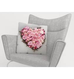 Cushion covers - with a heart of roses - FURNISH HOME