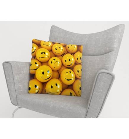 Capas de almofadas - com smileys e emoções