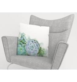 Cushion covers - with leaves and succulents