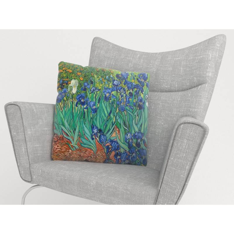 15,00 € Kussenslopen - Van Gogh - met iris bloemen