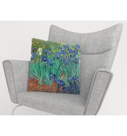 Cushion covers - Van Gogh - with iris flowers