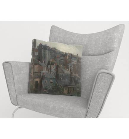Cushion covers - Van Gogh - on the roofs of Paris